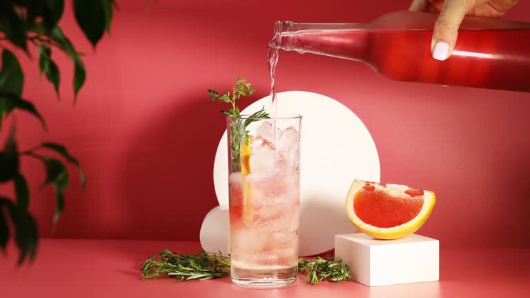 Elevate Your Drinks with Pink Grapefruit Premium Italian Syrup